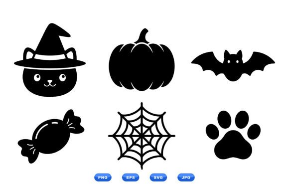 Cute Halloween Icon Clipart