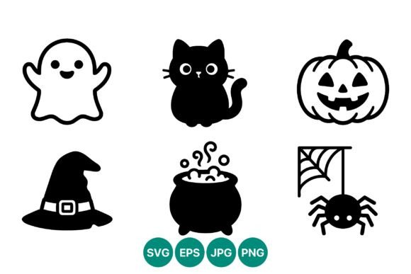 Halloween Icons Set