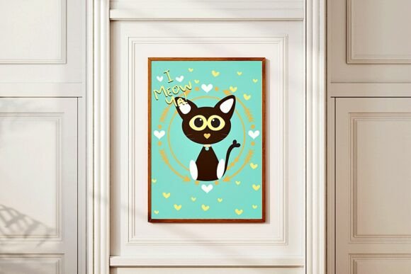 I Meow Ya – Printable Wall Art